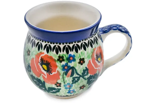 12oz Bubble Mug - Playful Poppy