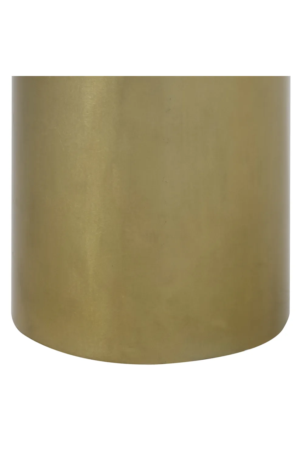 Aged Brass Cylindrical Accent Table T | Andrew Martin Maxwell