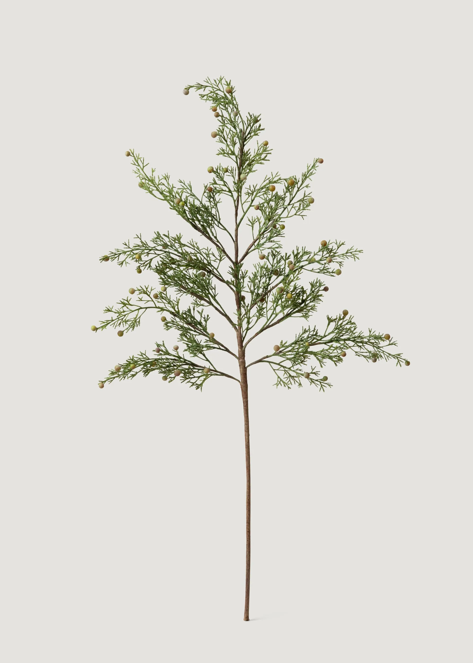 Artificial Christmas Greens Cypress Branch - 32"