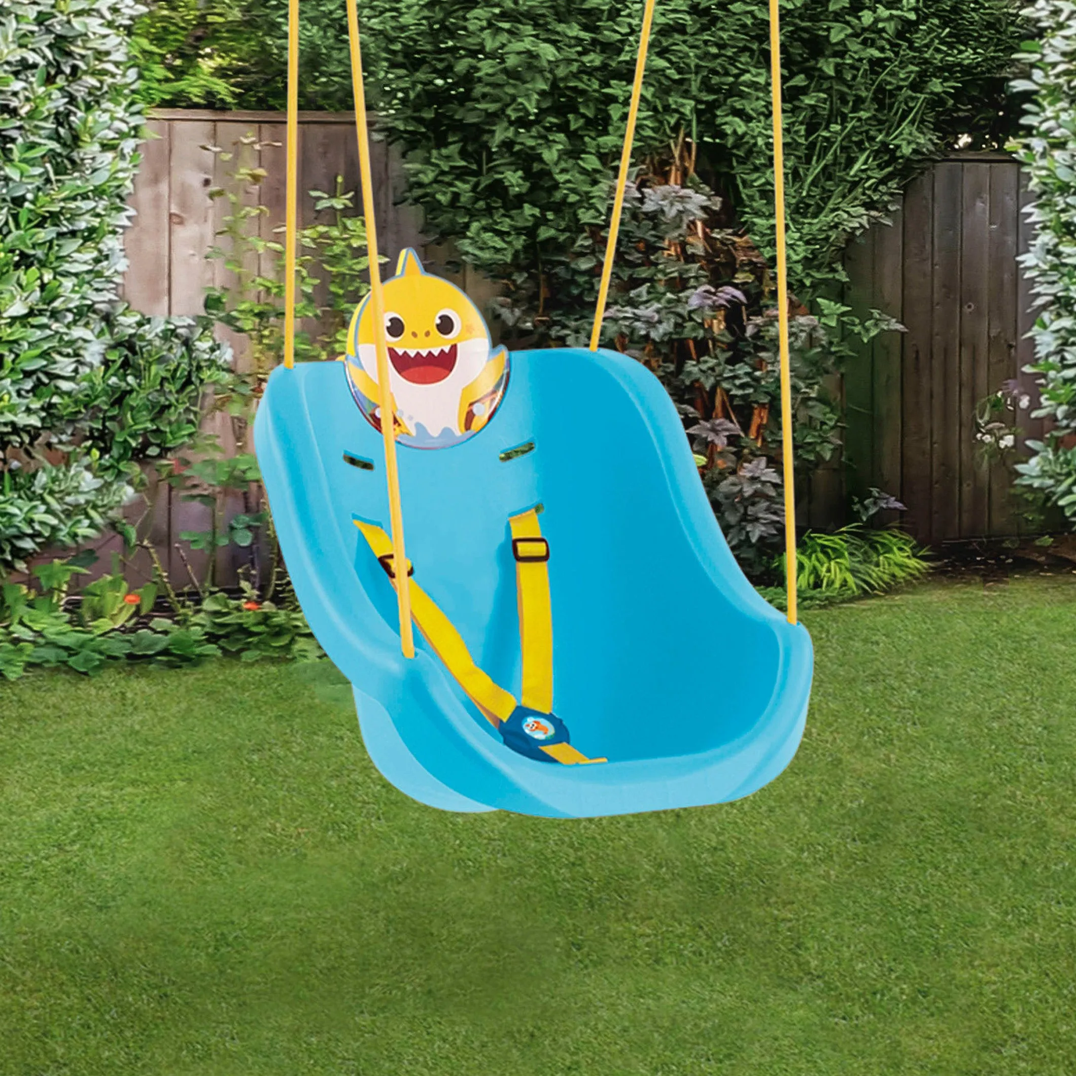 Baby Shark 2-in-1 Outdoor Kids Swing