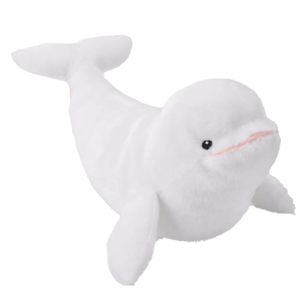 Beluga Whale Stuffed Animal - 8"