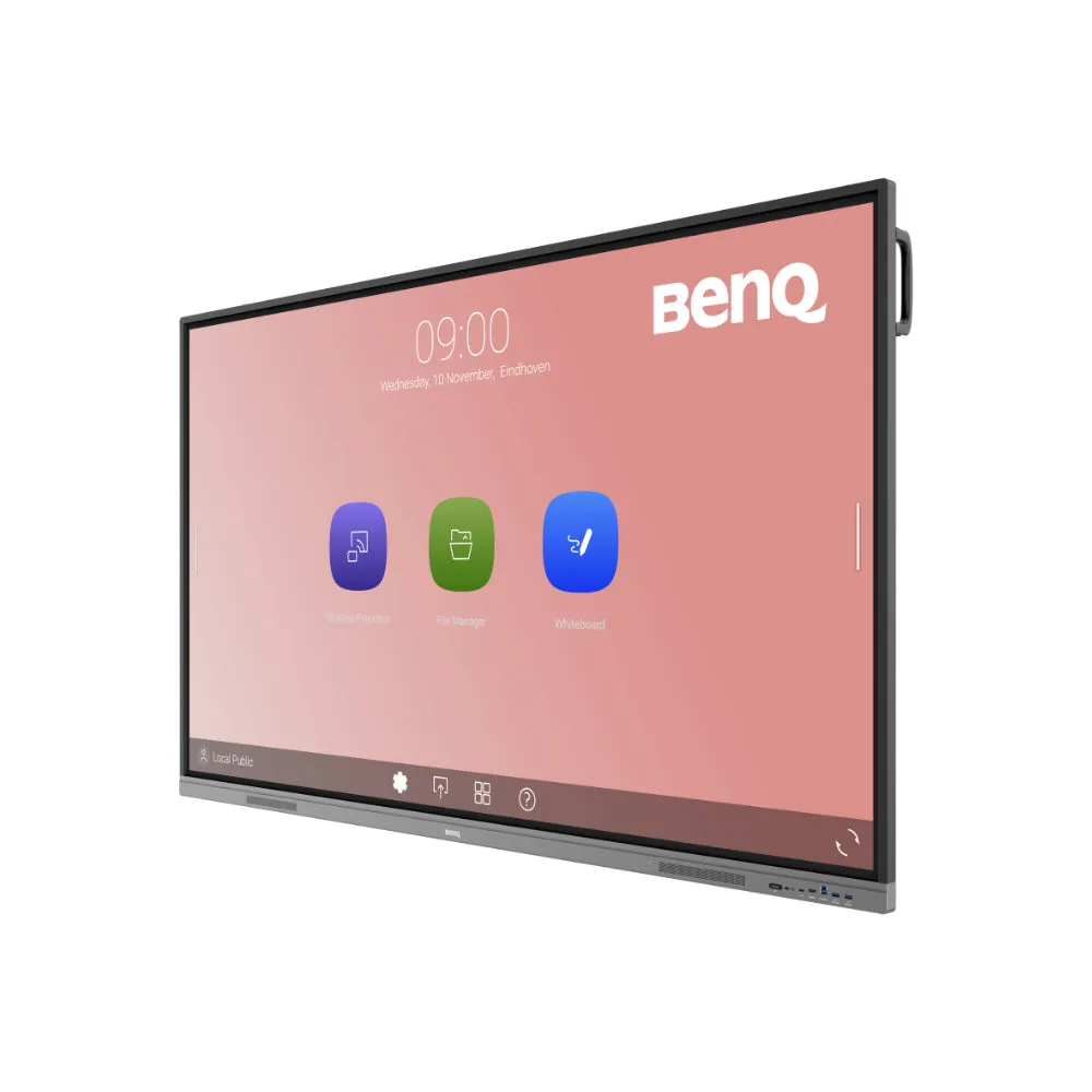 Benq Re7503 - 75" Diagonal Class Essential Series Led-Backlit Lcd Display - Interactive - With Touchscreen (Multi Touch)