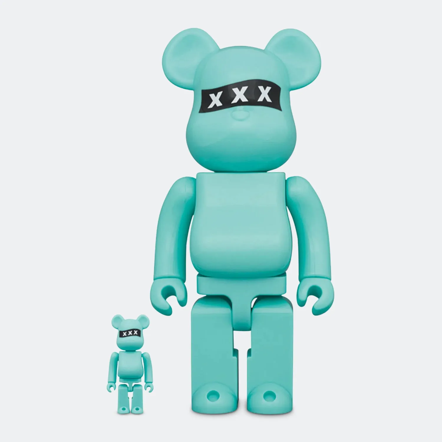 Be@rbrick × God Selection XXX 400% Set - 10th Anniversary