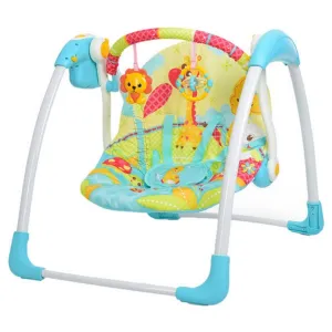 Blue Deluxe Portable Swing