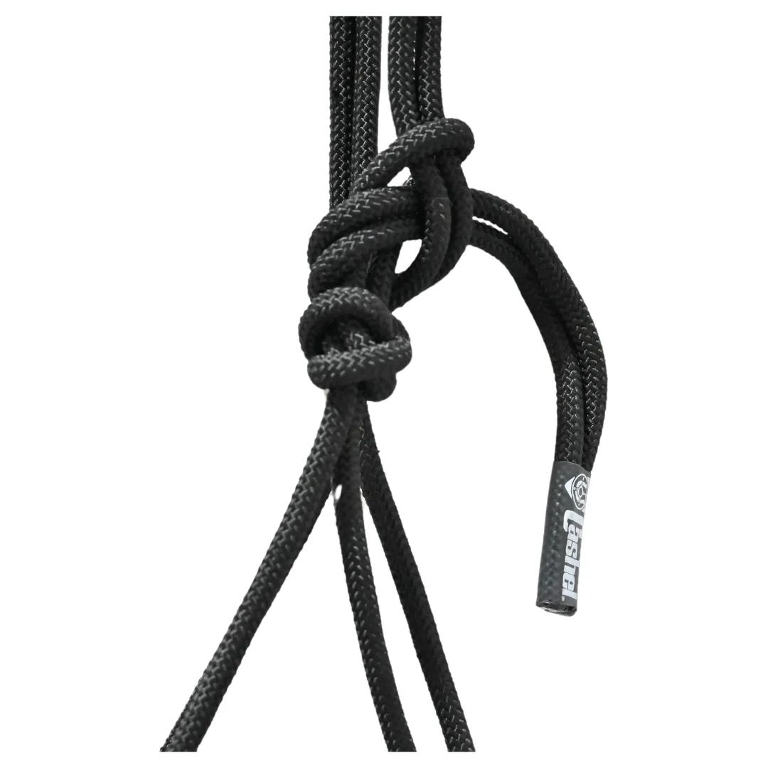 Cashel Braided Rope Nose Halter with Lead Rope- Black Camo