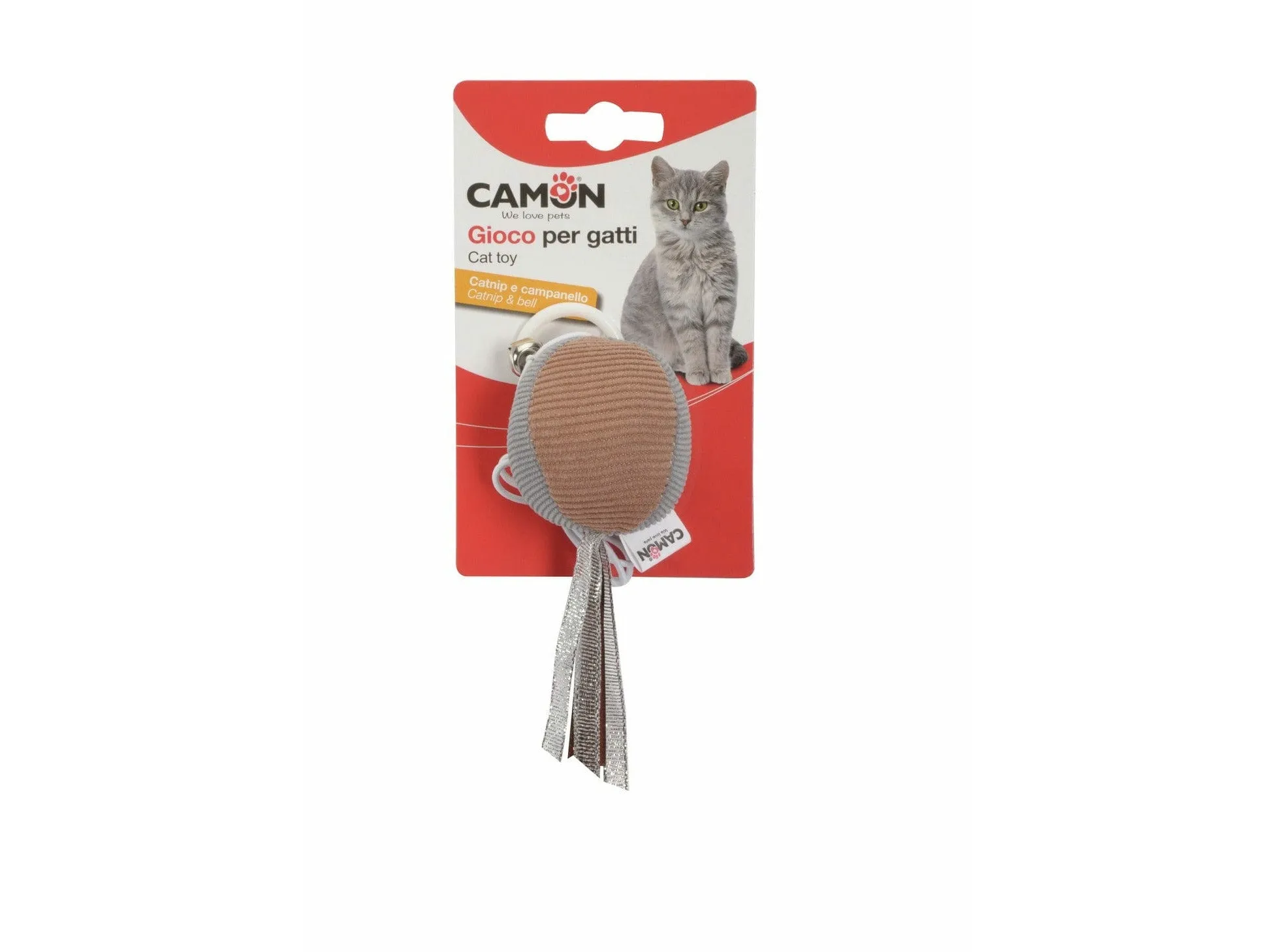 Cat Toy - Shabby Ball With Bells