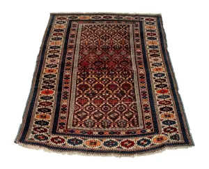 Caucasian Kazak Rug 5' x 3.75'