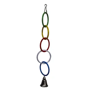 Cheeky Bird Olympic Rings Bird Toy