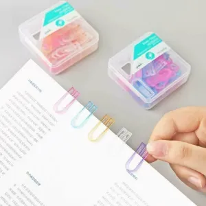 Colorful Plastic Paper Clips