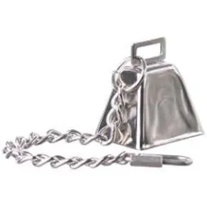 Cow Bell with Chain Medium