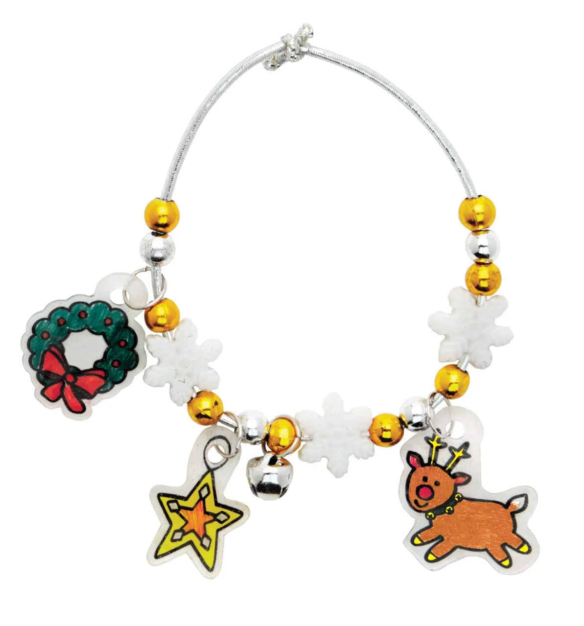 Creativity for Kids Holiday Shrink Fun Jewelry mini kit