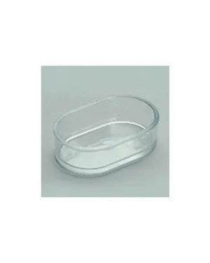 Domus Clear Oval Bird Dish