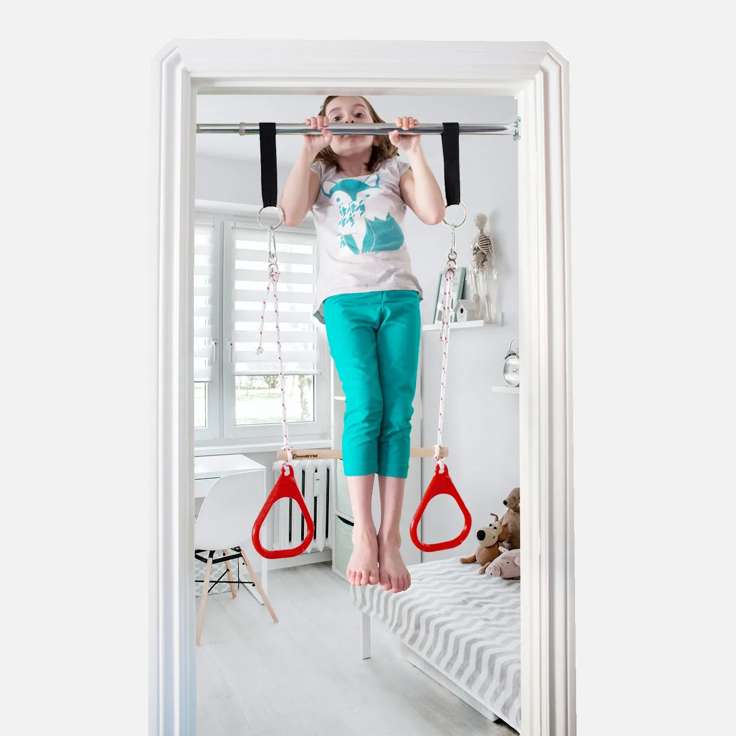 Doorway Gym Kit: Combo, Rings, Swing and Rope Ladder