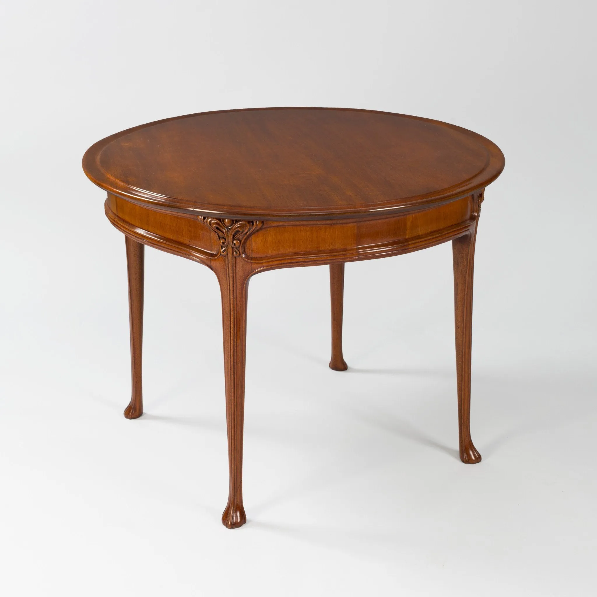 Edouard Colonna Mahogany Side Table