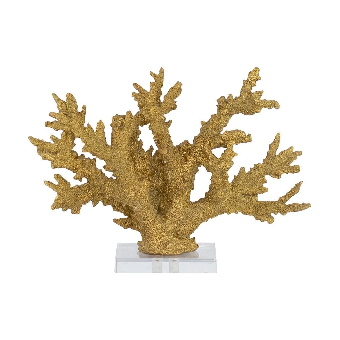 Faux Branch Coral Ornament