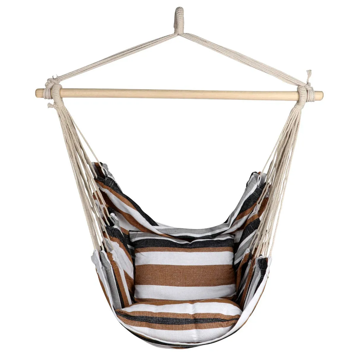 Hanging Rope Hammock Chair Swing - E EVERKING