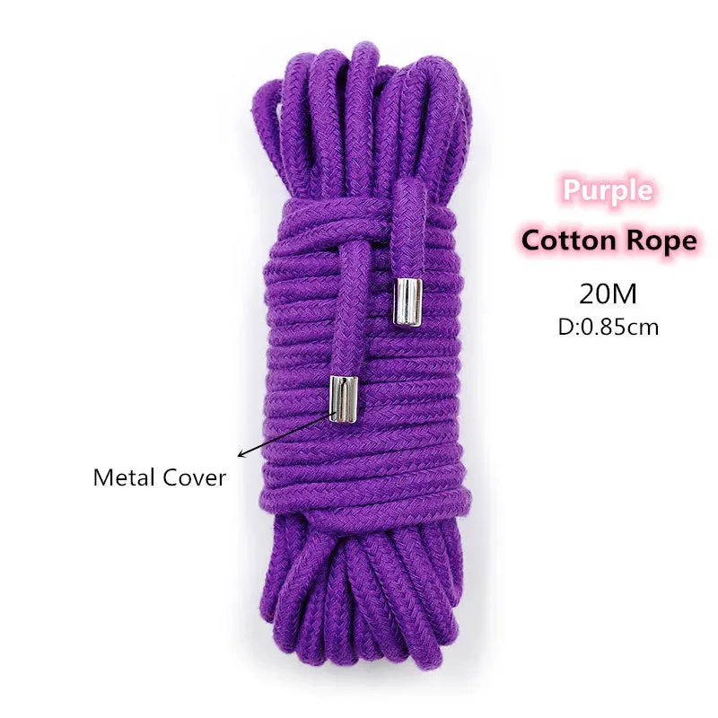 Hig Quality Japanese Bondage Rope | Soft & Durable Kinky Toy Bondage Restraint & BDSM Kits