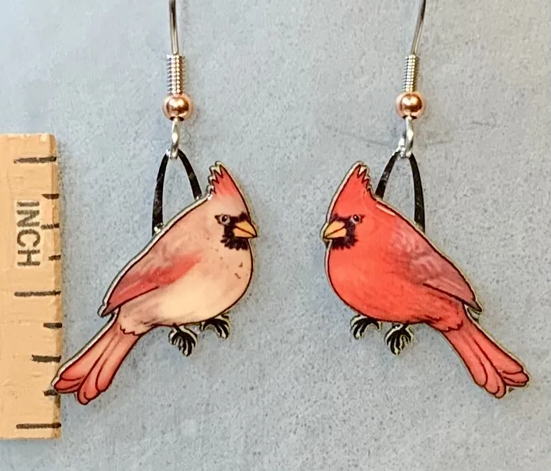 Jewelry - Earrings Jabebo Northern Cardinal