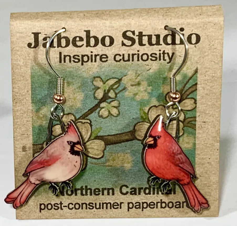 Jewelry - Earrings Jabebo Northern Cardinal