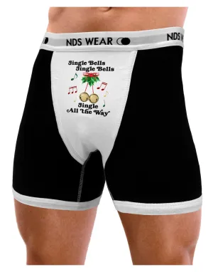 Jingle Bells All the way Mens Boxer Brief Underwear