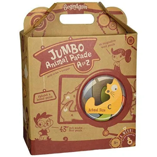 Jumbo Animal Parade A to Z Puzzle