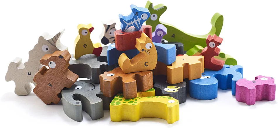 Jumbo Animal Parade A to Z Puzzle