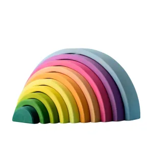 Large Wooden Rainbow - Pastel