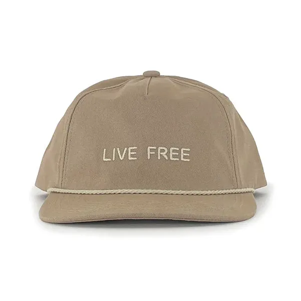 Live Free Rope Hat