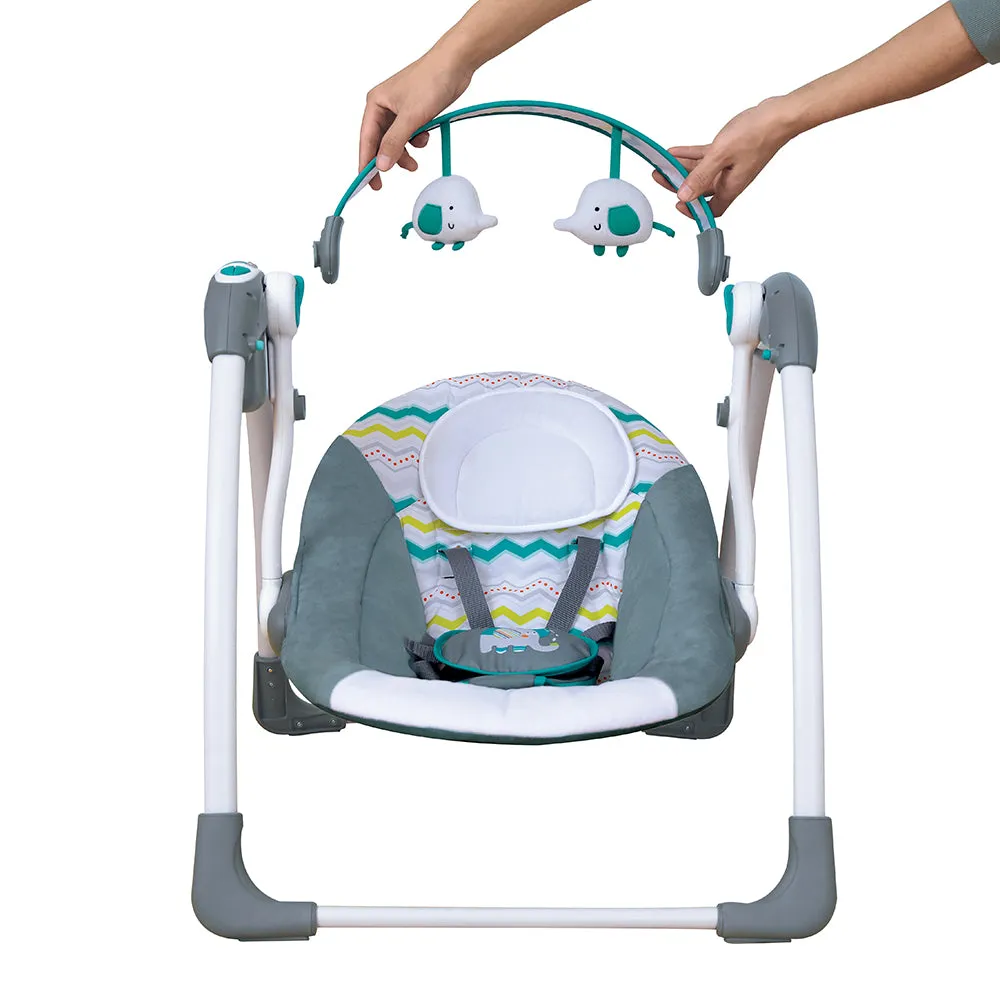 Mastela Deluxe Portable Swing - Dirtressed Box