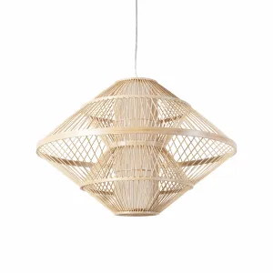 Modern Japanese Bamboo Lantern Chandelier SALE