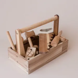 Natural Wood Tool Set