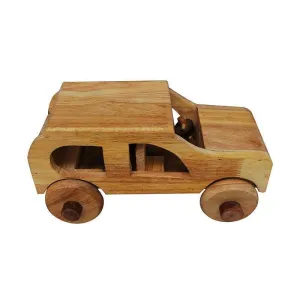 Natural Wooden Car