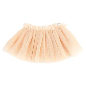 oh baby! Dotted Mesh Frill Tutu Skirt - Natural