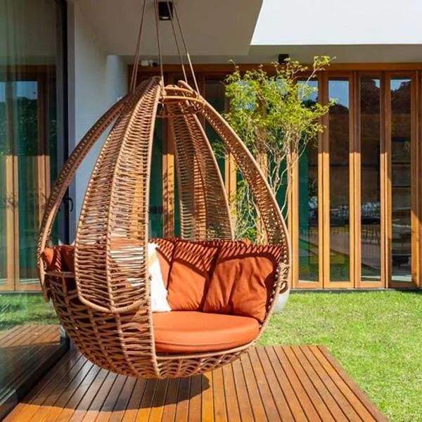 Outdoor Furniture Braided & Rope Swing - Korean