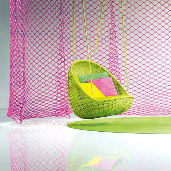 Outdoor Furniture Braided & Rope Swing -  Pendulate