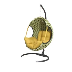 Outdoor Furniture Braided & Rope Swing - Valerie