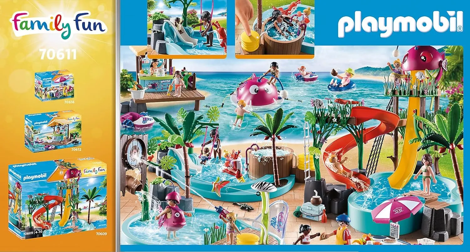 Playmobil Children's Pool with Slide