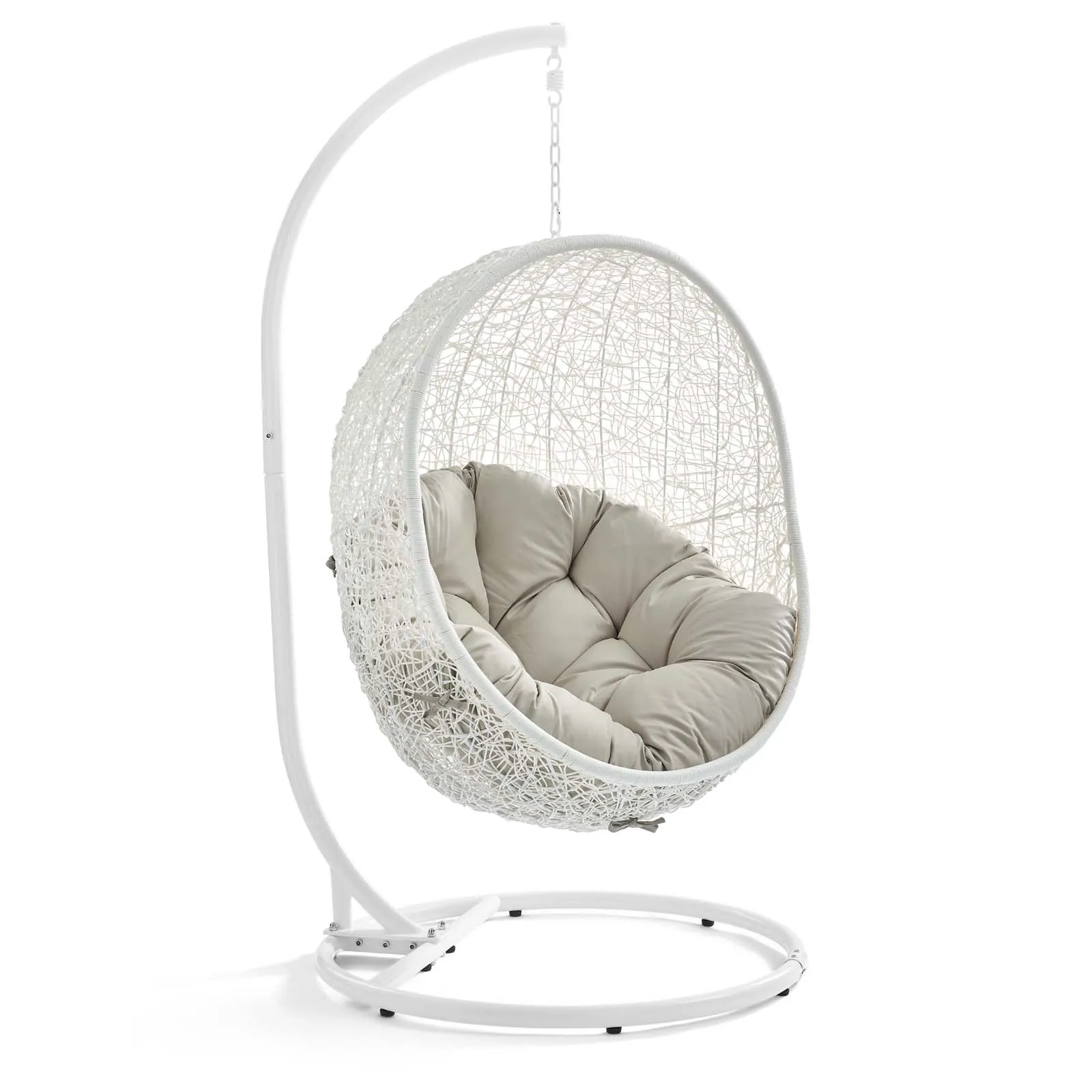 Porch Outdoor Patio Swing Chair With Stand