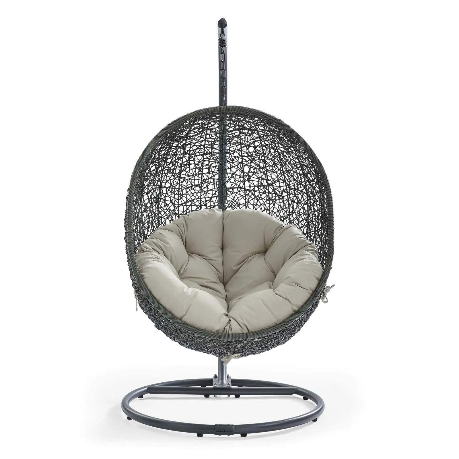 Porch Outdoor Patio Swing Chair With Stand