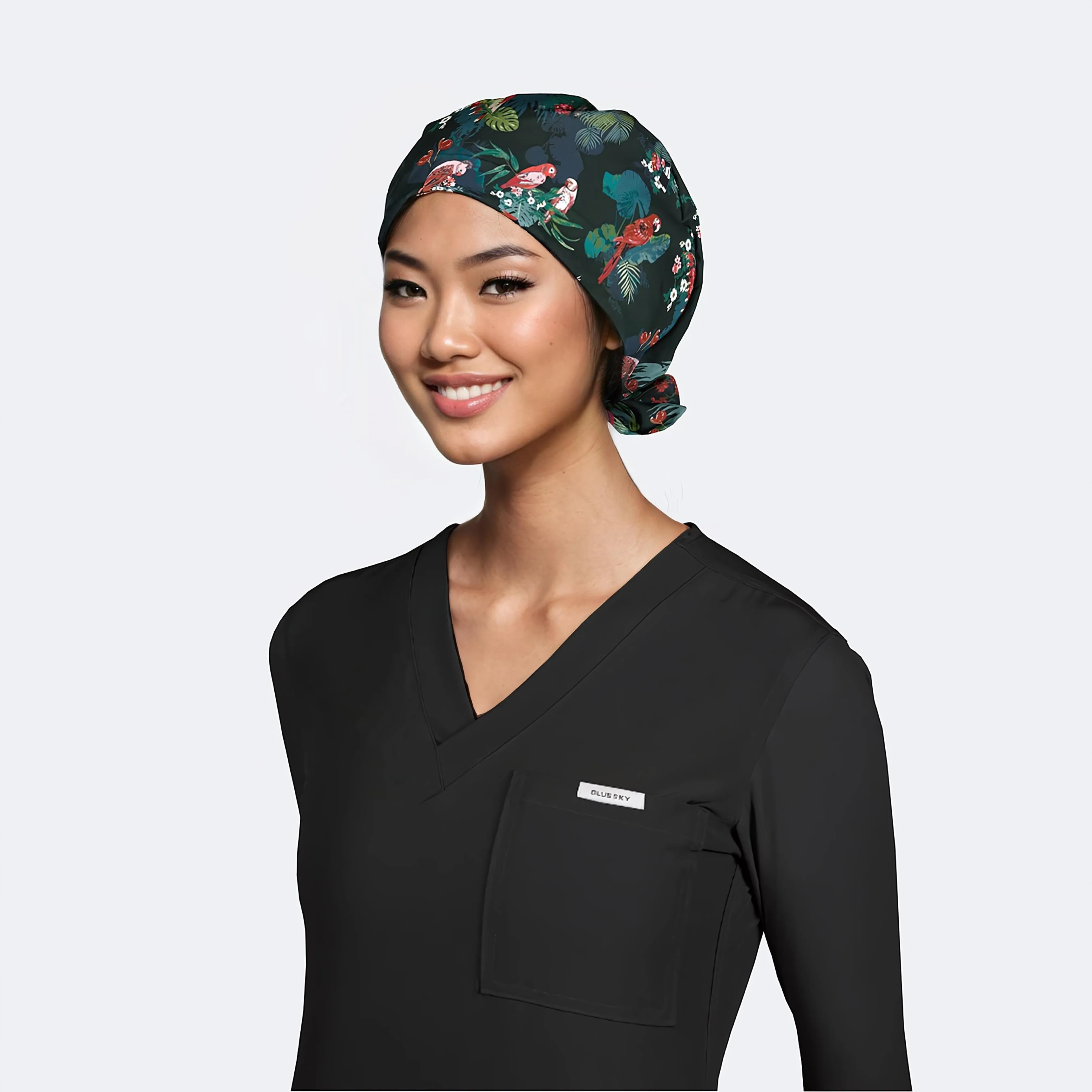 Rainforest Chorus - Pixie Medical Scrub Hat