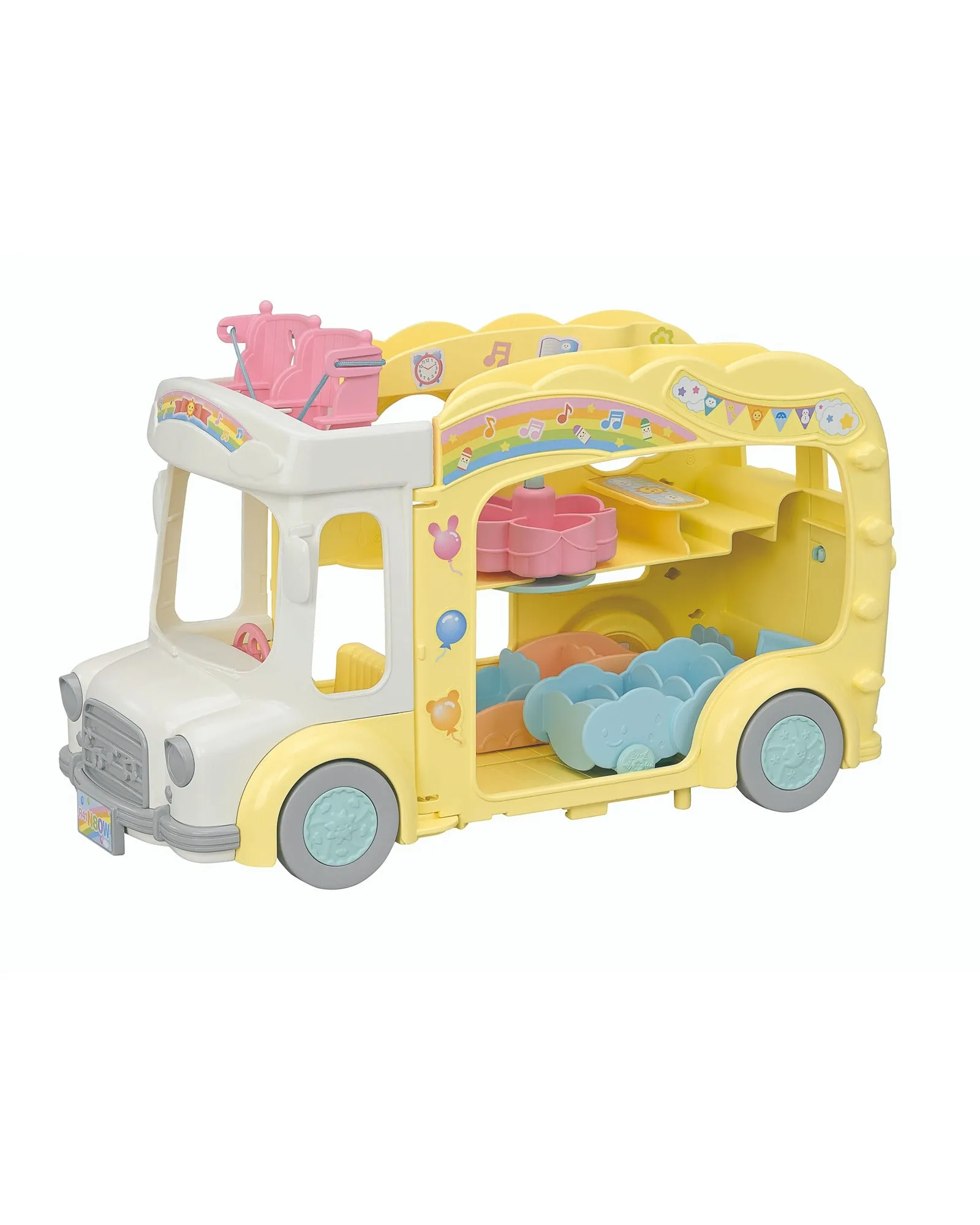 Sylvanian Families Rainbow Fun Nursery Bus