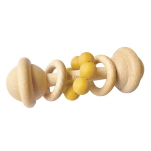 Turmeric | Wooden Rattle Toy