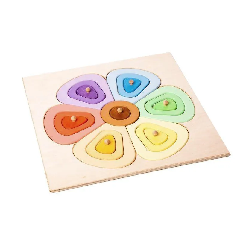 Wooden Puzzle Flower - Large