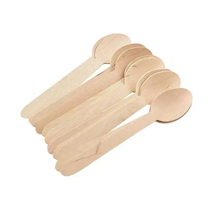 Wooden Teaspoons - 20 Pkt