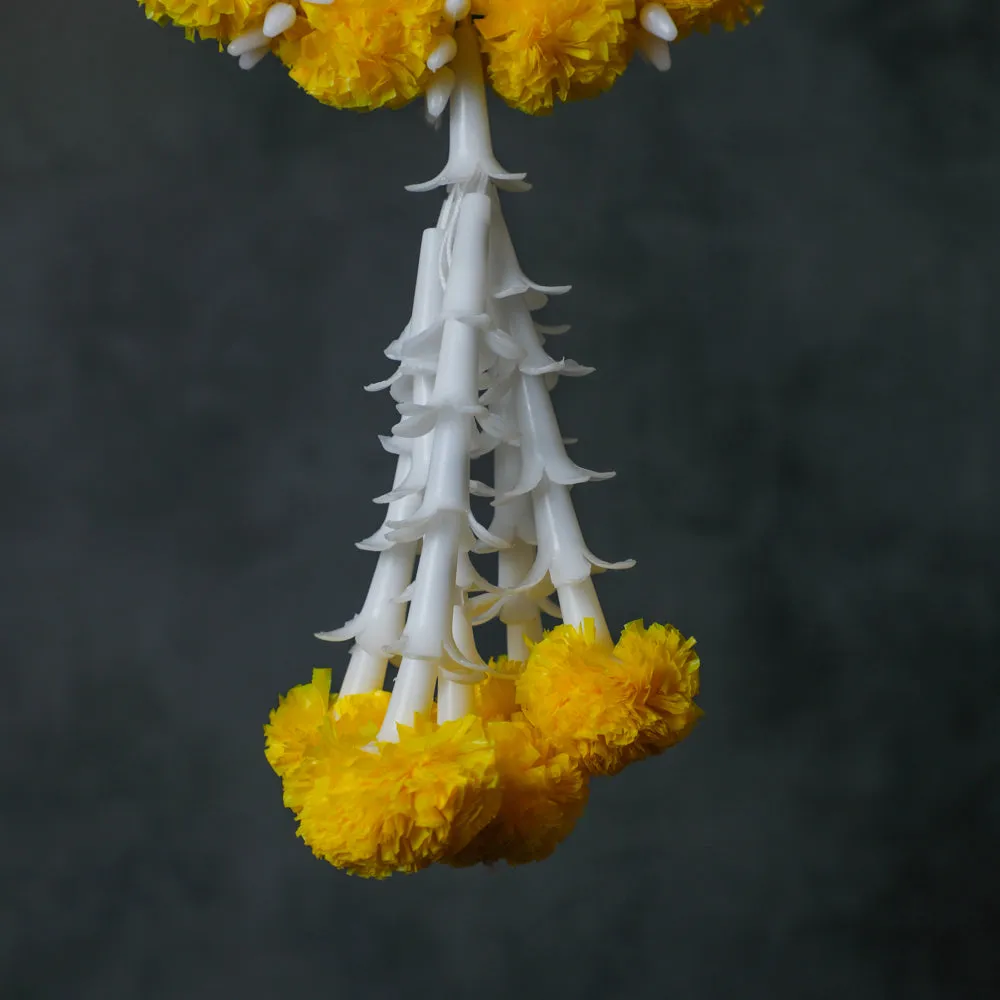 Yellow Parrot Hanging Decor Ring